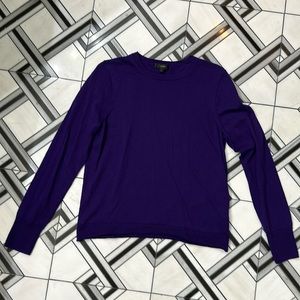 JCrew Margot Sweater Purple Large